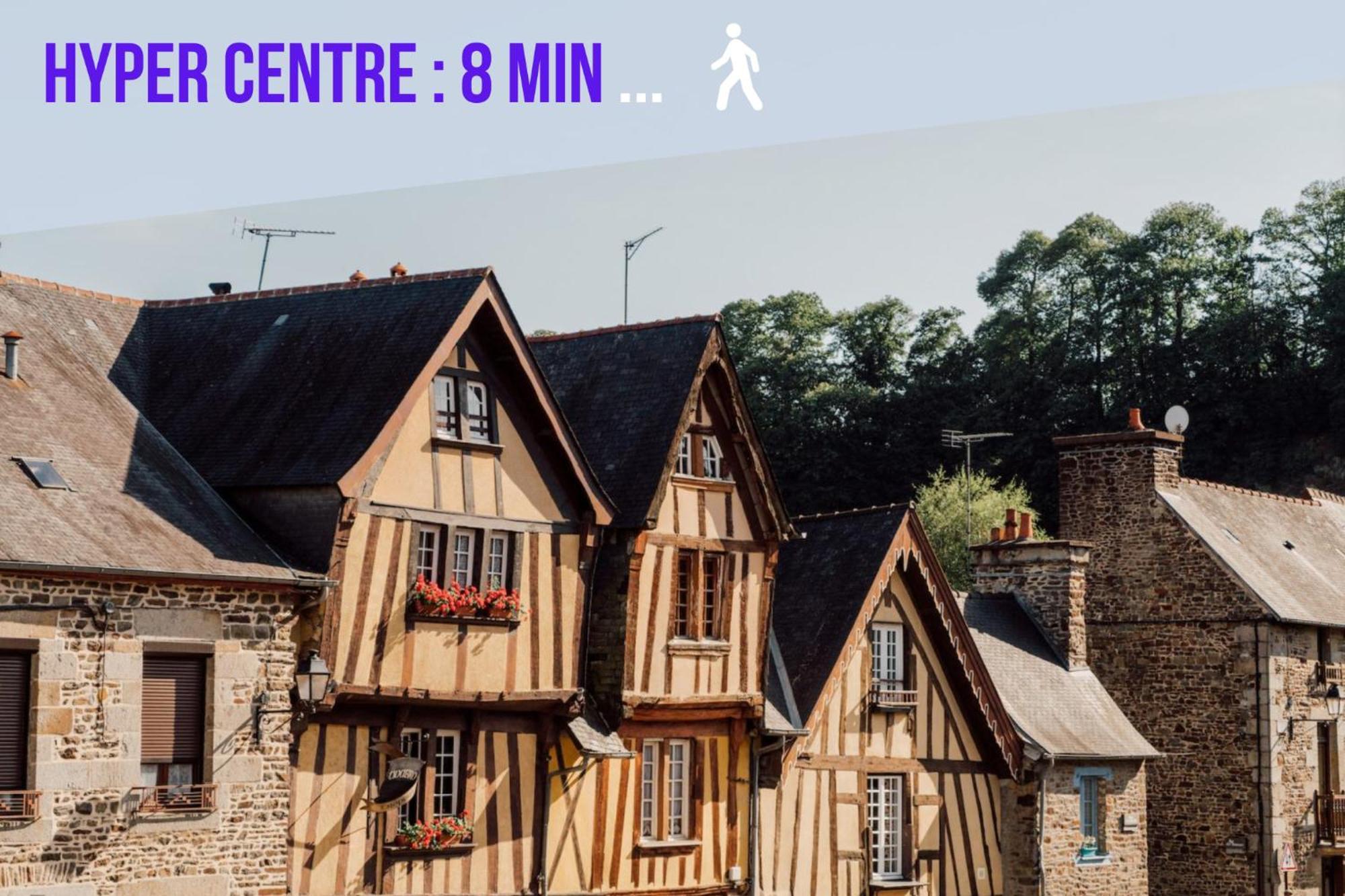 Yellow Home Fougères Dış mekan fotoğraf