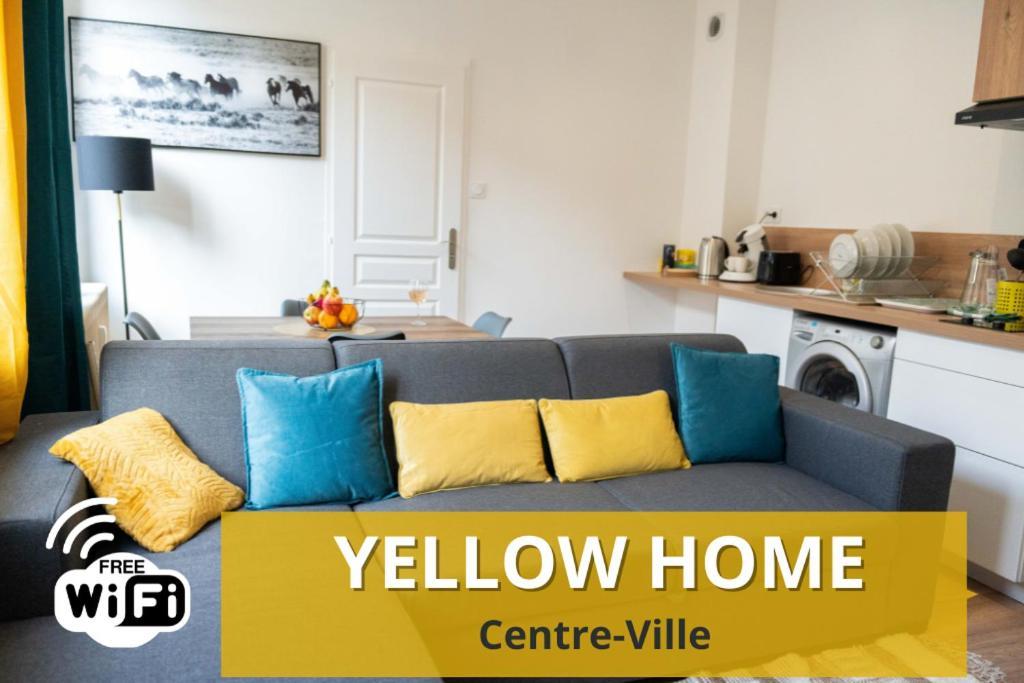 Yellow Home Fougères Dış mekan fotoğraf